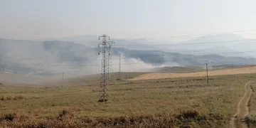 Safranbolu’da şehir çöplüğünde yangın
