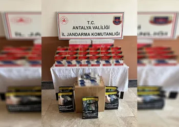 Antalya’da kaçak tütün baskını