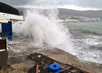 Bodrum-Kaş arası denizlerde fırtına uyarısı
