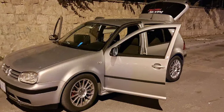 Otomobilde çakmak gazı patladı