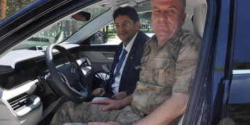 Komutana TOGG sürprizi