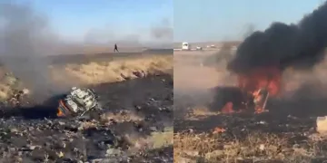 Şarampole devrilen otomobil alev topuna döndü