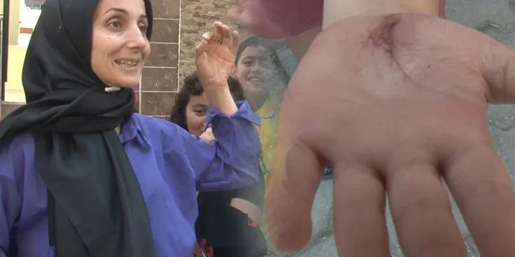 Çocukların üzerlerine çamaşır sulu sıvı attı