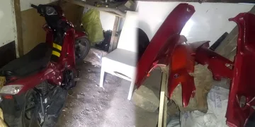 Çalınan motosikletini arkadaşlarıyla buldu