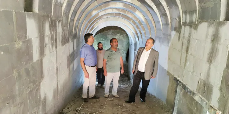 Tarihi sarnıç gün yüzüne çıkartılıyor