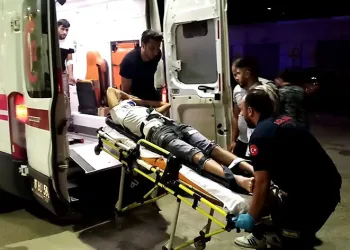 Köpek kovalayınca soluğu hastanede aldılar