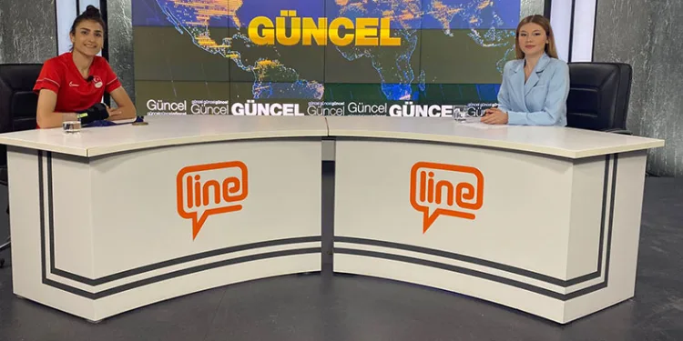 Milli tekvandocu Line Tv’nin konuğu oldu