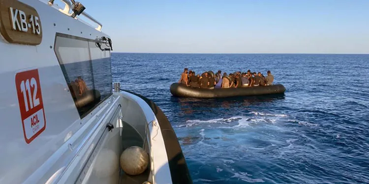 Fethiye’de 42 göçmen yakalandı