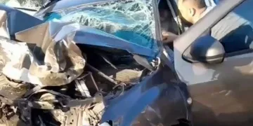Bayram dönüşü feci kaza