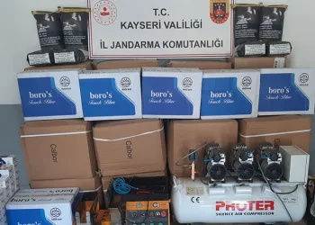 Jandarmadan kaçak tütün operasyonu