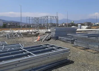 İslahiye Osmangazi Evleri’nde çalışmalar sürüyor