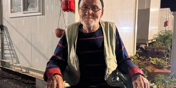 Konteyner kentin en yaşlı depremzedesi