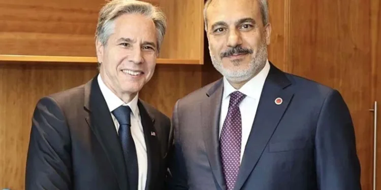 Hakan Fidan ile Blinken görüştü