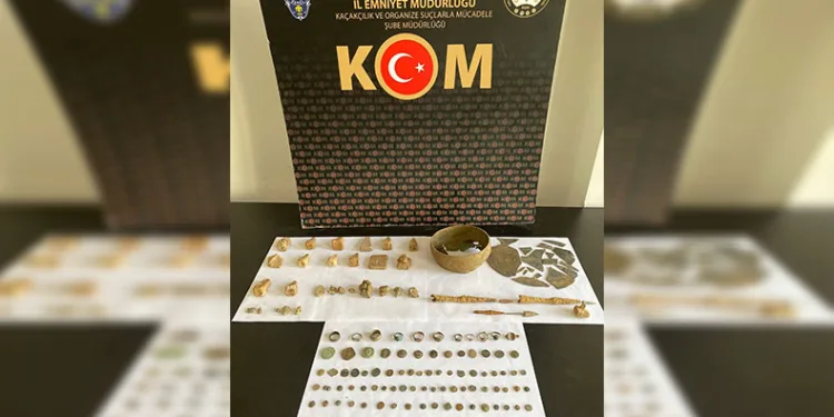 Muğla’da tarihi eser operasyonu