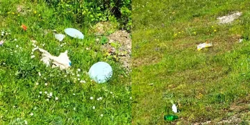 Ormanı çöplüğe çevirenlere köylülerden tepki