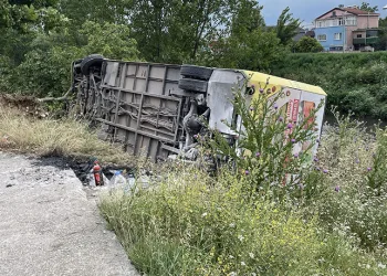 Bursa’da yolcu otobüsünde can pazarı