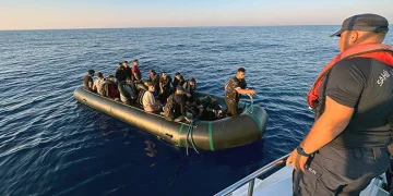 Fethiye’de 21 düzensiz göçmen kurtarıldı