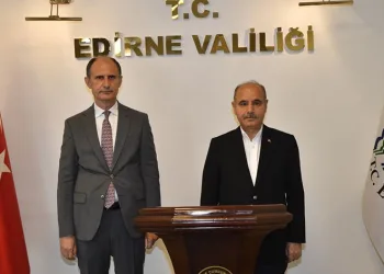 Mehmet Aktaş Edirne’de
