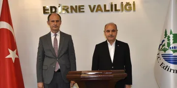 Mehmet Aktaş Edirne’de