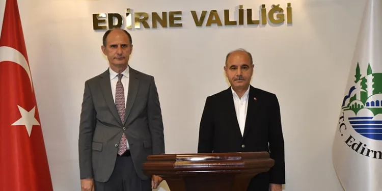 Mehmet Aktaş Edirne’de