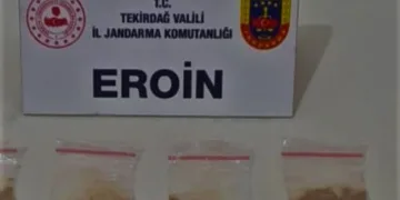 Tekirdağ’da uyuşturucu operasyonu
