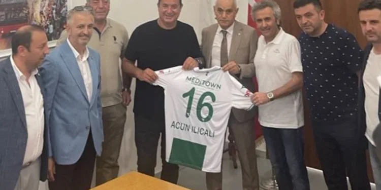 Başkan Günay ile Acun Ilıcalı bir araya geldi