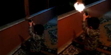 4 yaşındaki yeğeninin eline silahı verip ateş ettirmişti
