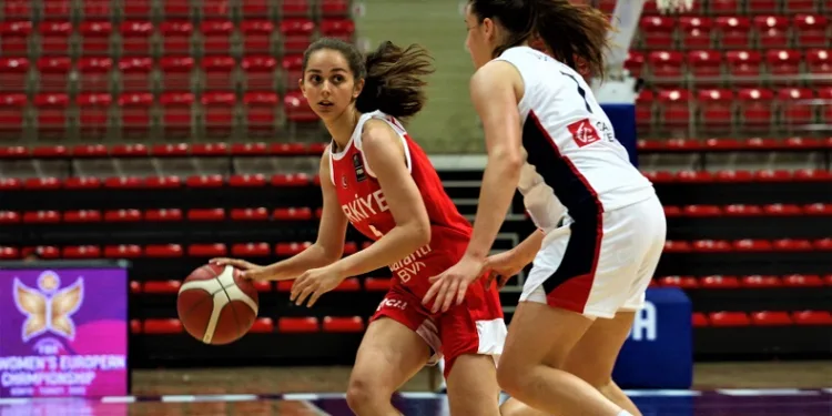 18 Yaş Altı Kız Basketbol Milli Takımı, Fransa’ya mağlup oldu