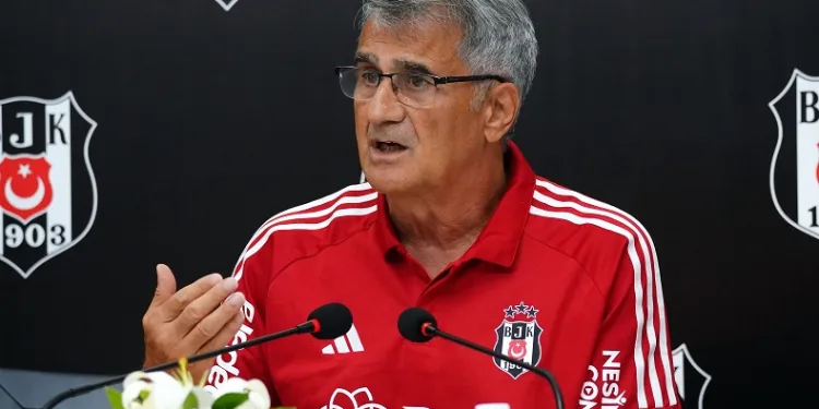 Beşiktaş Teknik Direktörü Şenol Güneş: “Hedefimiz Süper Lig’de şampiyonluk”