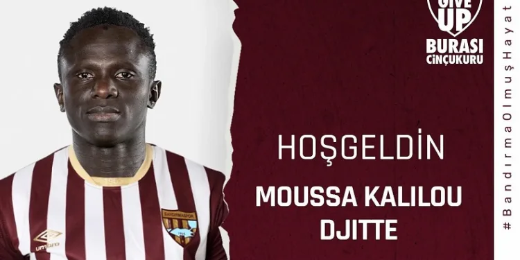 Bandırmaspor, Moussa Kalilou Djitte’yi kadrosuna kattı