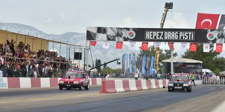 Kepez’de Otodrag heyecanı