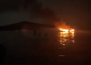 Şişme bot patladı