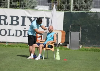 Alanyaspor’lu futbolcular laktat testinden geçti