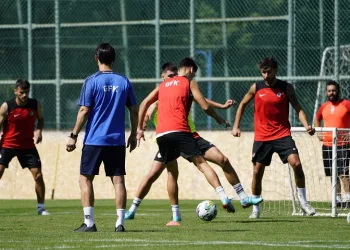 Gaziantep FK, yeni sezon çalışmalarının ilk etabını tesislerinde tamamladı