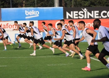 Beşiktaş kondisyon çalıştı