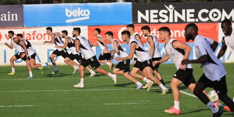 Beşiktaş kondisyon çalıştı