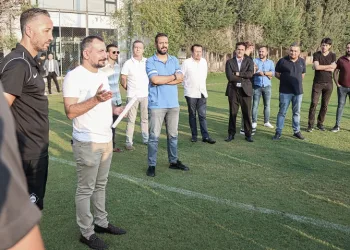 Altay Spor Kulübü’nün Başkanı Ayhan Dündar’dan tesis ziyareti