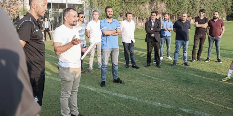 Altay Spor Kulübü’nün Başkanı Ayhan Dündar’dan tesis ziyareti