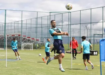 Alanyaspor, kamp çalışmalarını sürdürüyor