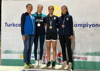 Eskişehirli sporcudan atletizmde Türkiye şampiyonluğu