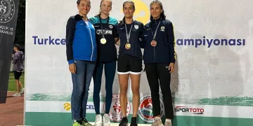 Eskişehirli sporcudan atletizmde Türkiye şampiyonluğu