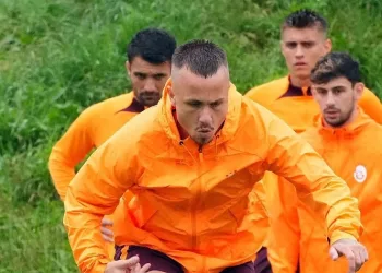 Angelino, Galatasaray ile ilk antrenmanına çıktı