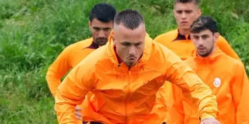 Angelino, Galatasaray ile ilk antrenmanına çıktı