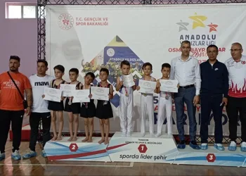 Elazığ takımı cimnastikte grup birincisi oldu