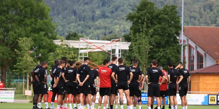 Beşiktaş, yeni sezon hazırlıklarını sürdürdü