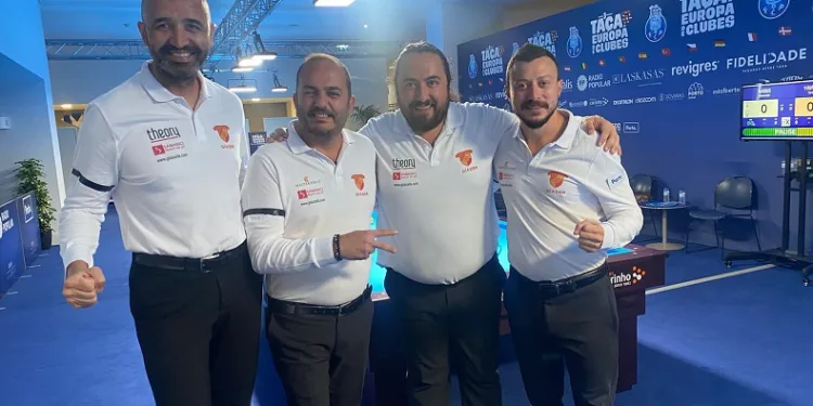 Göztepe Bilardo Takımı, Avrupa altıncısı