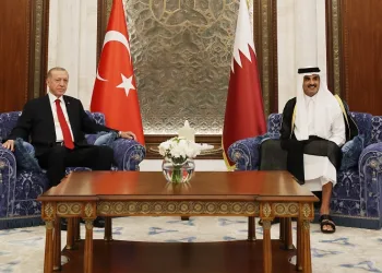 Cumhurbaşkanı Erdoğan, Katar Emiri Al Thani ile görüştü
