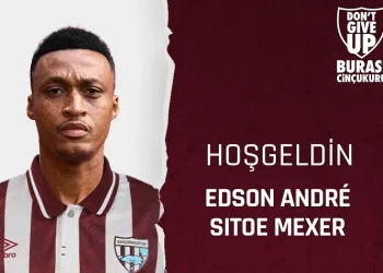 Bandırmaspor, Edson Andre Sitoe Mexer ile 2 yıllık sözleşme imzaladı
