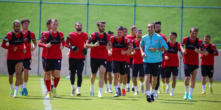 DG Sivasspor minyatür kalede maç yaptı