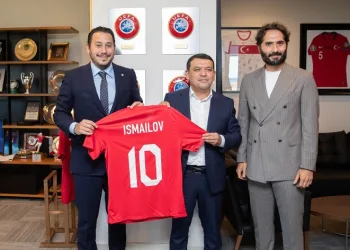 Özbekistan heyetinden TFF’ye ziyaret